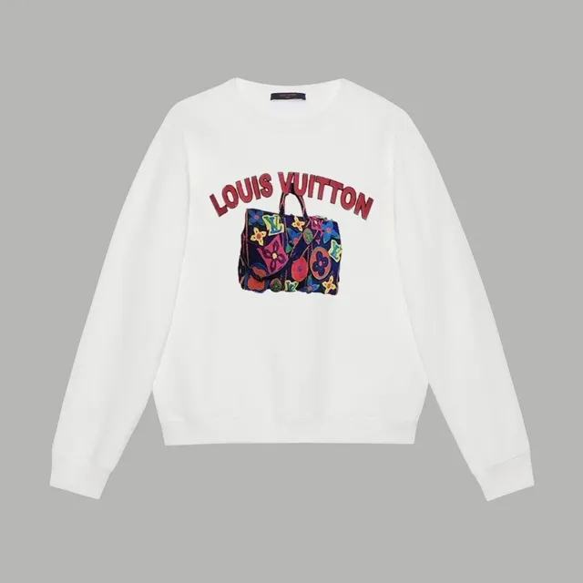 Louis Vuitton Crewneck Sweatshirt LV Bag Print