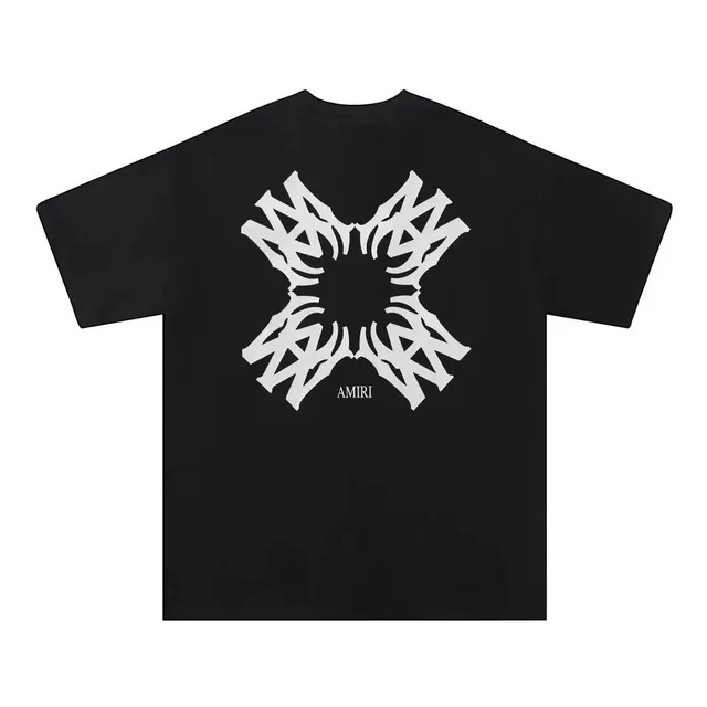 Amiri Graphic Tee Cross Logo