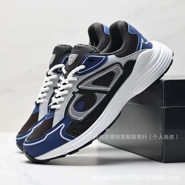 Balenciaga Triple S Navy Blue Black White