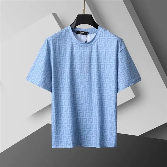 Fendi FF Logo T-Shirt All-Over Print