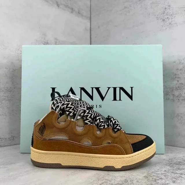 Lanvin Sneaker Caged Suede