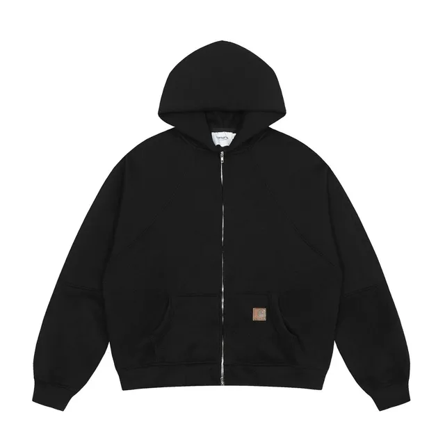 Carhartt Zip-Up Hoodie Classic Black