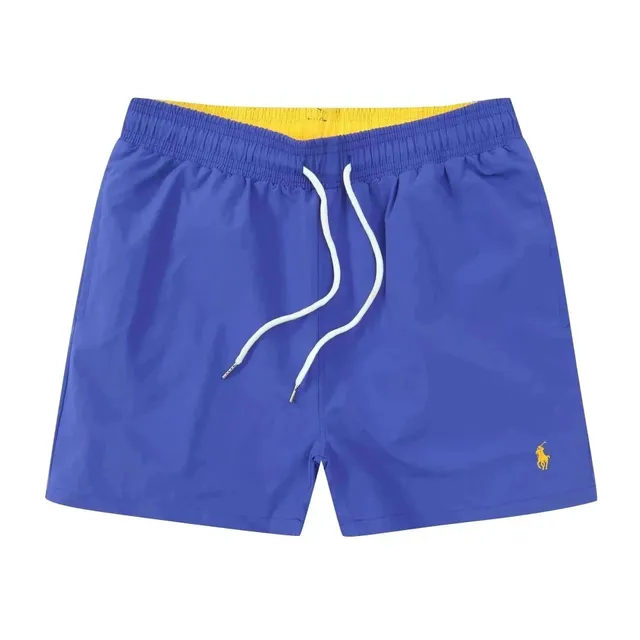 Polo Ralph Lauren Classic Fit Swim Shorts Royal Blue with Yellow Lining