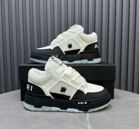 Amiri Sneaker Black and White Panel