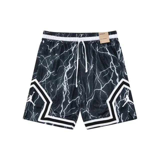 Jordan Basketball Shorts Lightning Print