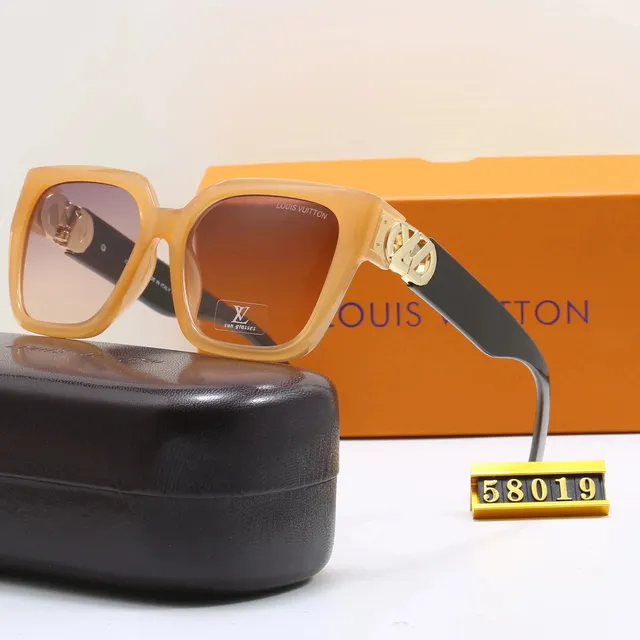Louis Vuitton Square Sunglasses Amber Gradient Lens