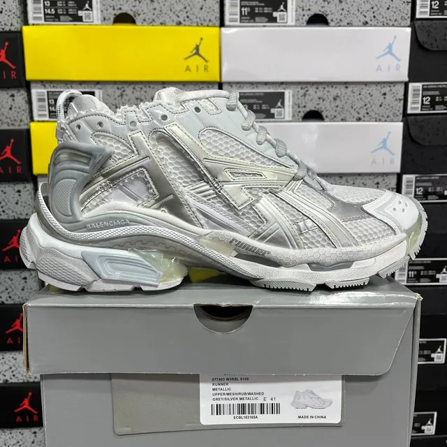 Balenciaga Speed Trainer Metallic