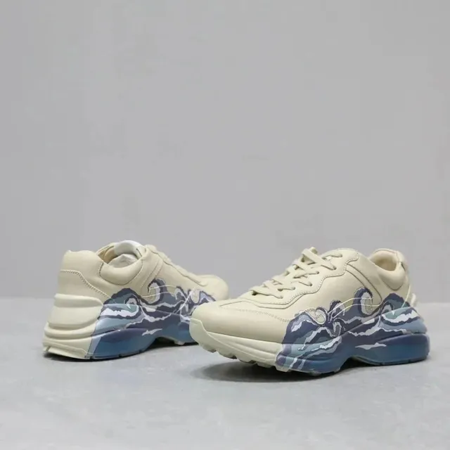 Balenciaga Triple S Wave Print