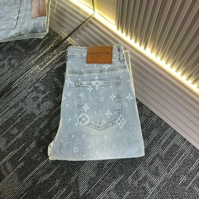 Louis Vuitton Monogram Denim Jeans Light Wash