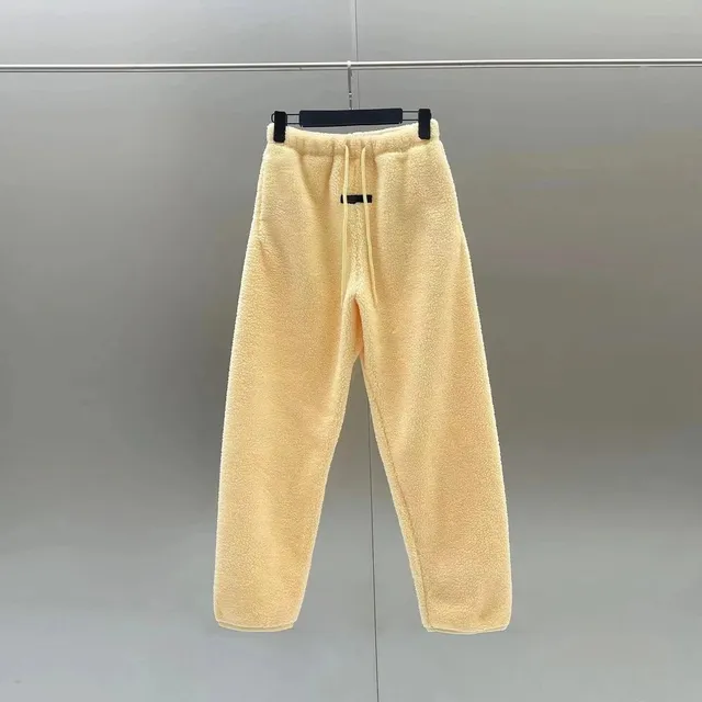 Fear of God Fleece Joggers Cream