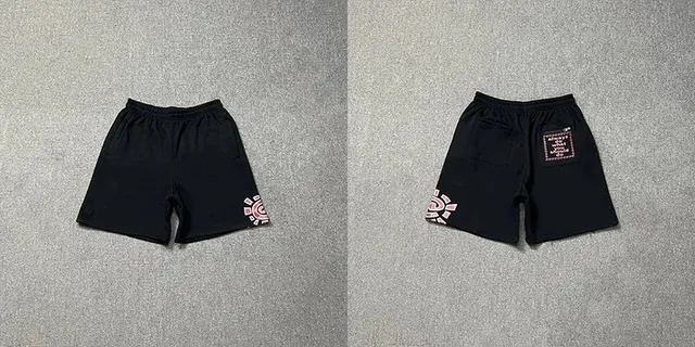 AD209黑印红短裤