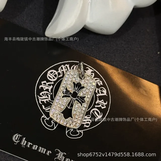 大号十字架牌白金色