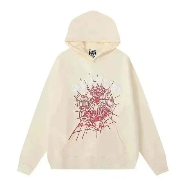 Sp5der Spiderweb Hoodie Embroidered Web