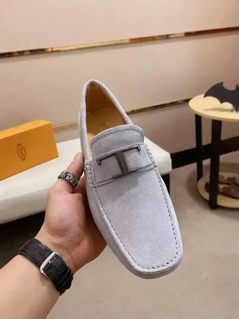 T-Bar Loafer Suede