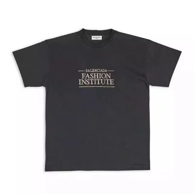 Balenciaga Fashion Institute Tee Printed Logo