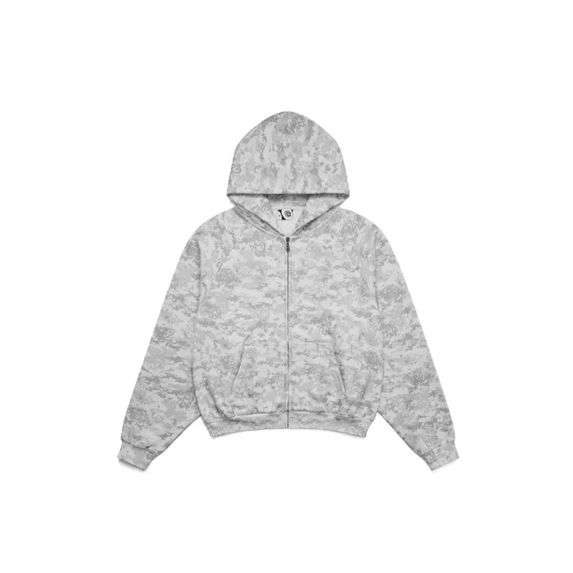 Gallery Dept. Zip-Up Hoodie Digital Camo