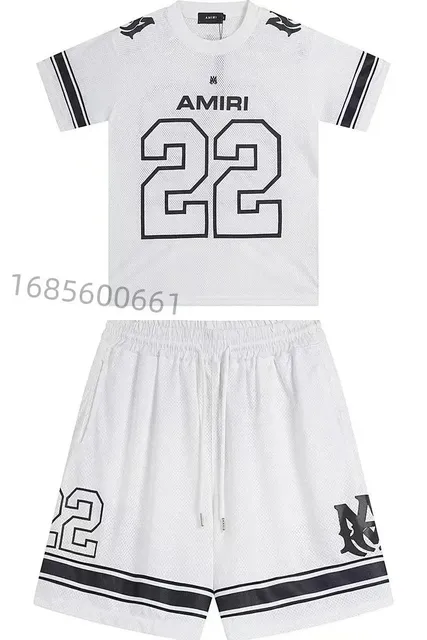 Amiri Mesh Jersey Set Number 22