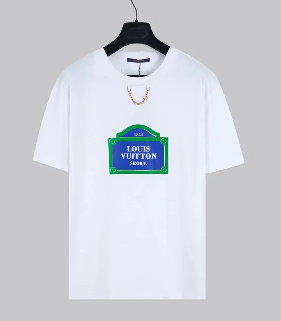 Louis Vuitton T-Shirt Seoul Street Sign Print