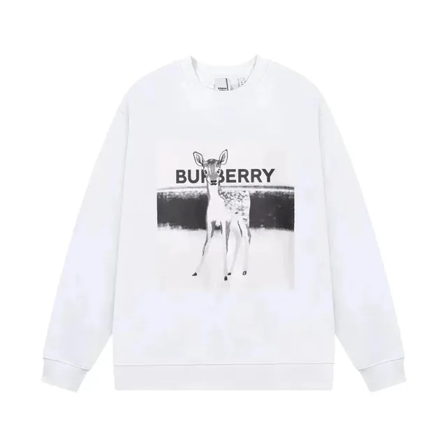 Burberry Crewneck Sweatshirt Deer Print