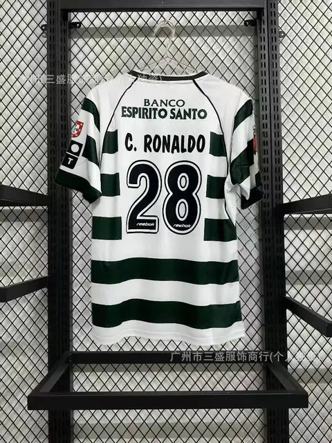 Reebok Sporting CP Jersey C. Ronaldo 28