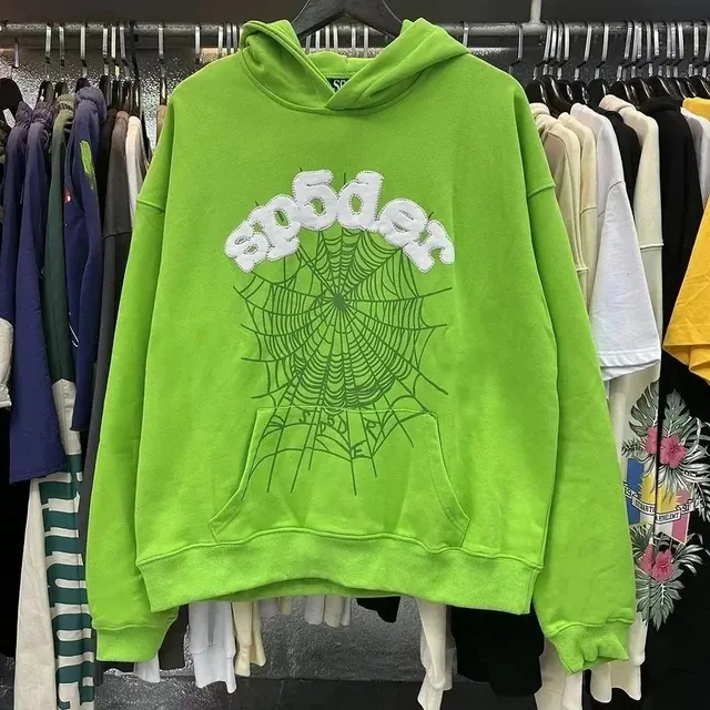 Sp5der Hoodie Spiderweb Logo