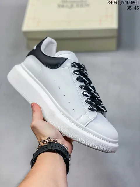 Alexander McQueen Oversized Sneaker White/Black