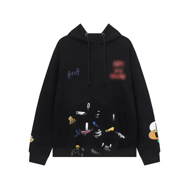 Fear of God Essentials Hoodie Paint Splatter