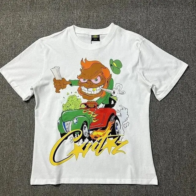 Corteiz Graphic T-Shirt Leprechaun Car Print