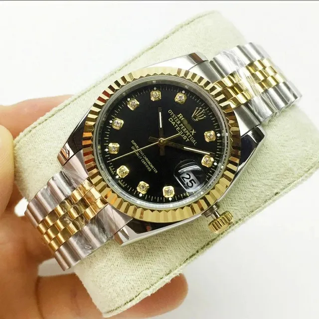 Rolex Datejust Diamond Hour Markers