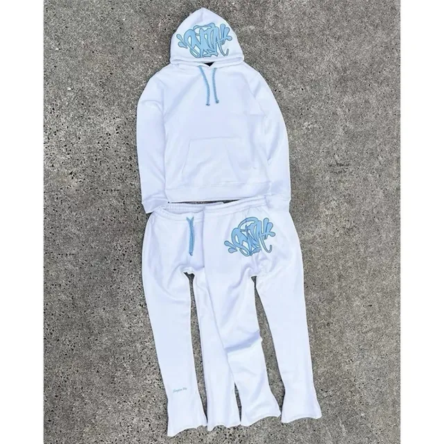 Syna World Hoodie and Joggers Set Graffiti Logo
