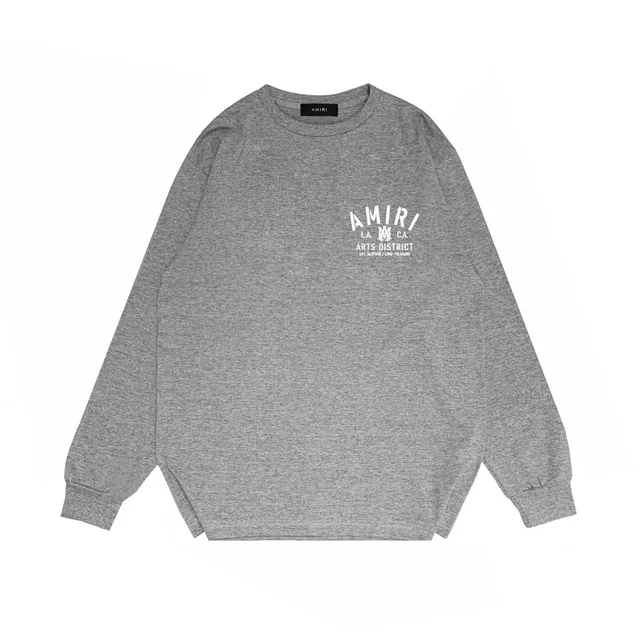 Amiri Long-Sleeve Tee Arts District Print