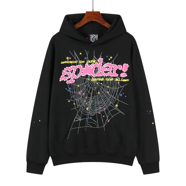 Sp5der Spider Hoodie Spider Web Graphic