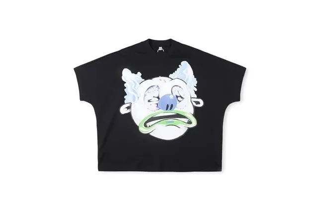 Corteiz Graphic Tee Crying Clown Print