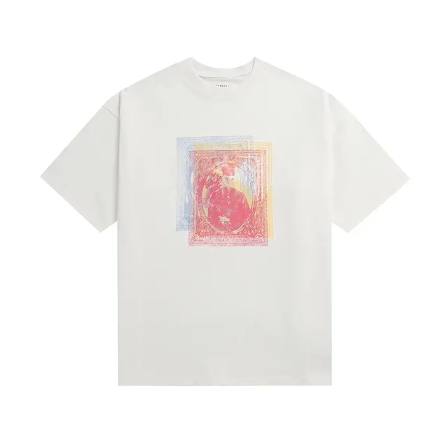 Maison Margiela Graphic Tee Layered Portrait Print