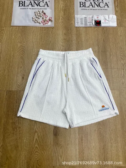 Casablanca Terry Shorts Diamond Quilted
