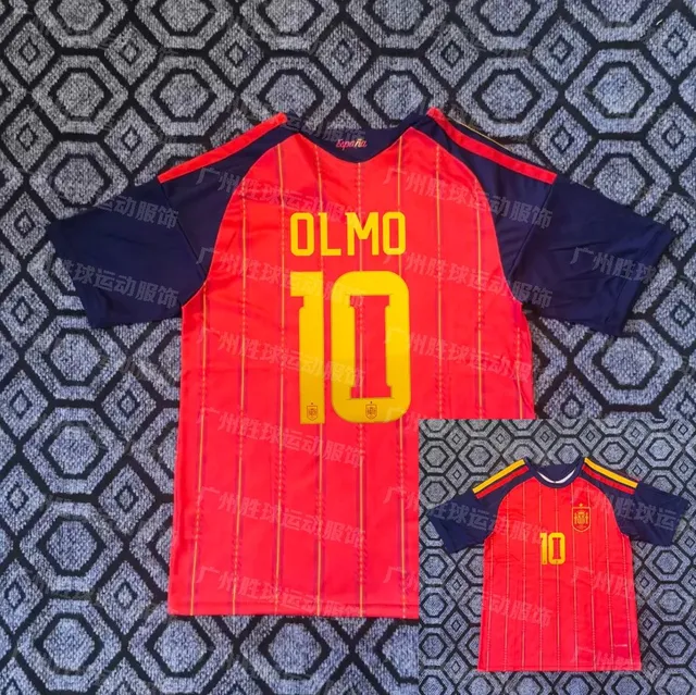 Adidas × Spain National Team Spain Home Jersey Olmo #10