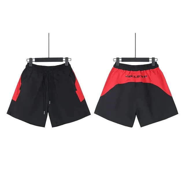 Hellstar Track Shorts Colorblock