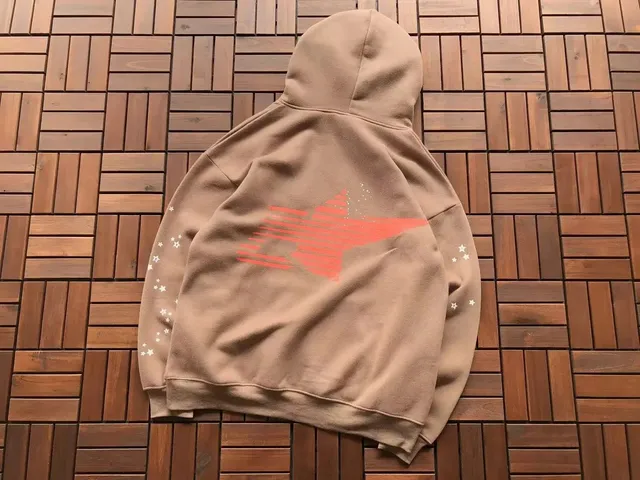 Sp5der Hoodie Star Graphic