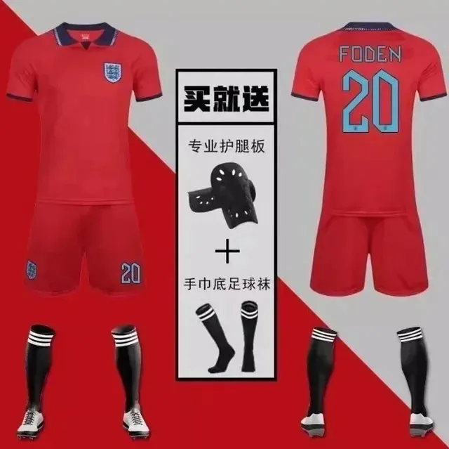 England National Team × Adidas England Home Kit 2020 Red
