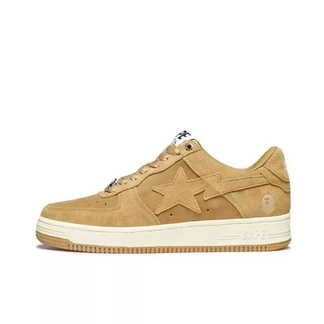 BAPE Shark Low Monochrome Beige
