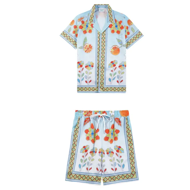 Casablanca Tennis Club Set Floral Print