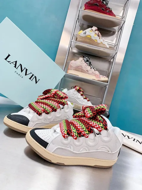 Lanvin Sneaker Multicolor Woven Laces