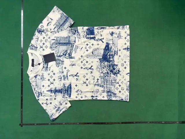 Louis Vuitton Printed T-Shirt City Toile Print