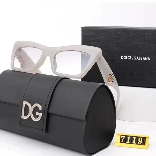 Dolce & Gabbana Optical Frame Matte White with DG Logo