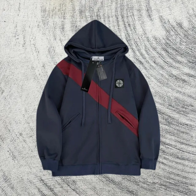 Stone Island Zip-Up Hoodie