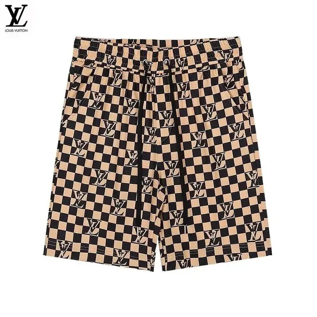 Louis Vuitton Checkered Shorts LV Monogram Chessboard