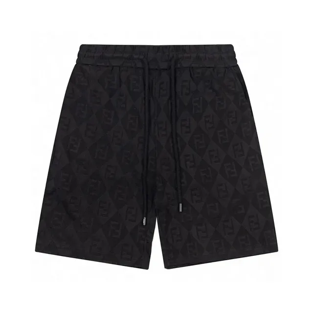 Fendi Logo-Print Shorts Monogram