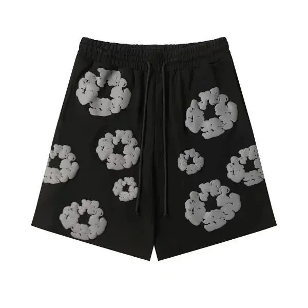 Balenciaga Printed Shorts 3D Cloud Motif