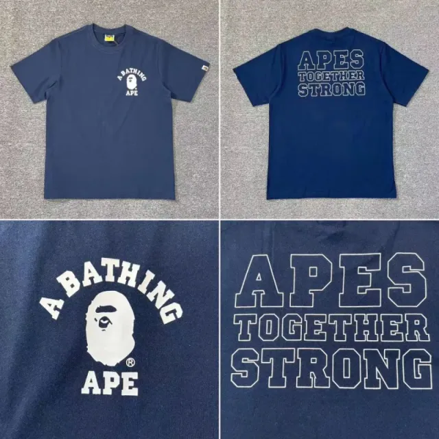 BAPE Short-Sleeve Tee Apes Together Strong