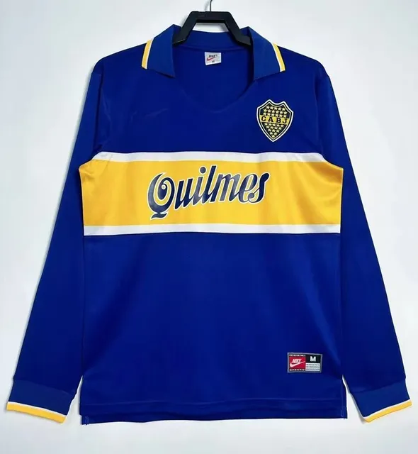 Nike Boca Juniors Jersey Quilmes Sponsor